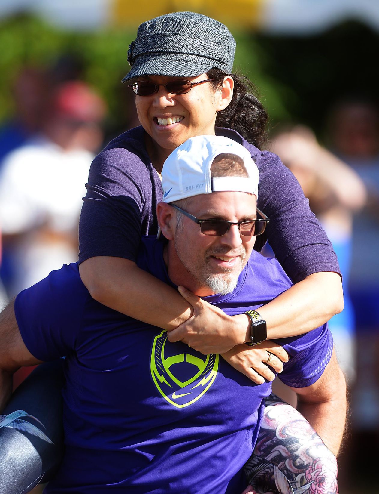 Oktoberfest wife-carrying contest